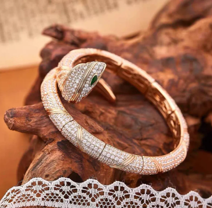[⭐Mirelle]HAUTE COUTURE GOLD SERPENTI BRACELET