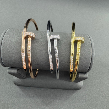 [⭐Mirelle]JUSTE BRACELET 2.5MM  DIAMONDS