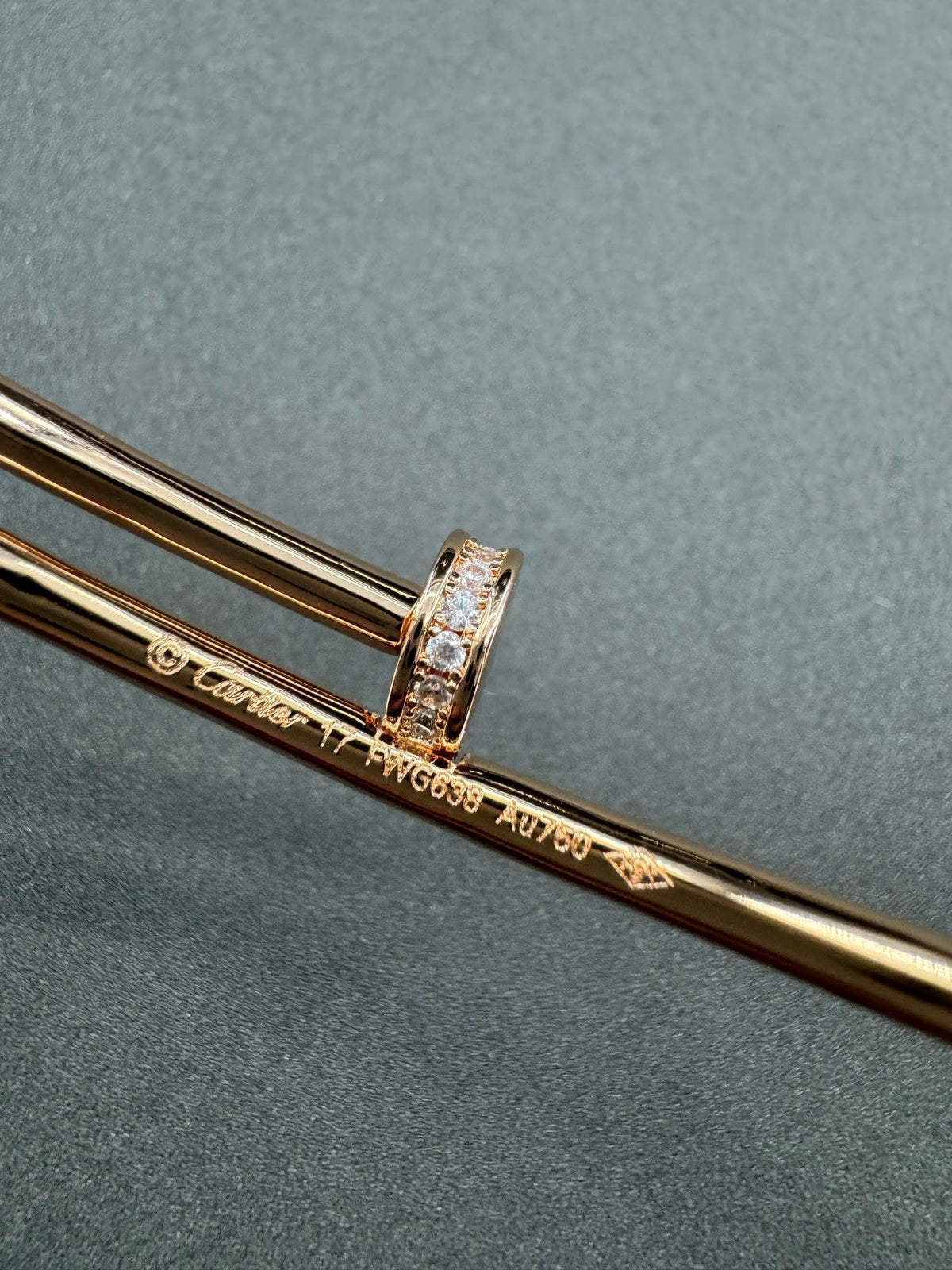 [⭐Mirelle]JUSTE BRACELET 2.5MM  DIAMONDS