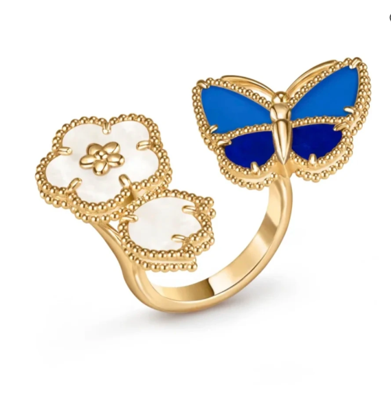 [⭐Mirelle]2026 NEW TWIN BUTTERFLY LUCKY RING
