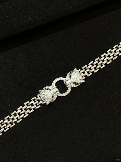 [⭐Mirelle] DOUBLE PANTHER BRACELET