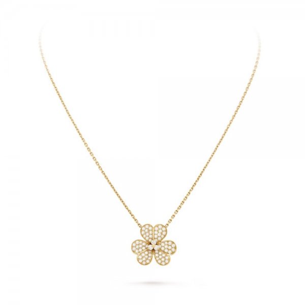 [⭐Mirelle]FLOWER DIAMOND NECKLACE