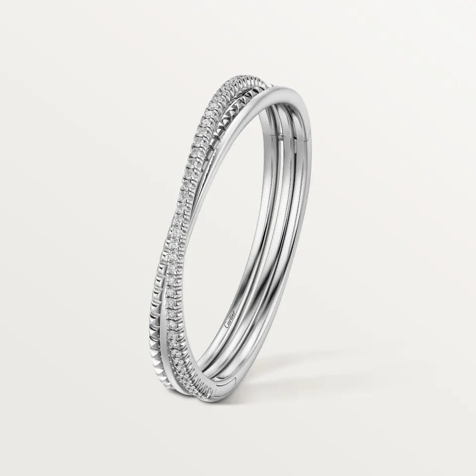 [⭐Mirelle]ETINCELLE HALF-PAVED DIAMOND BRACELET
