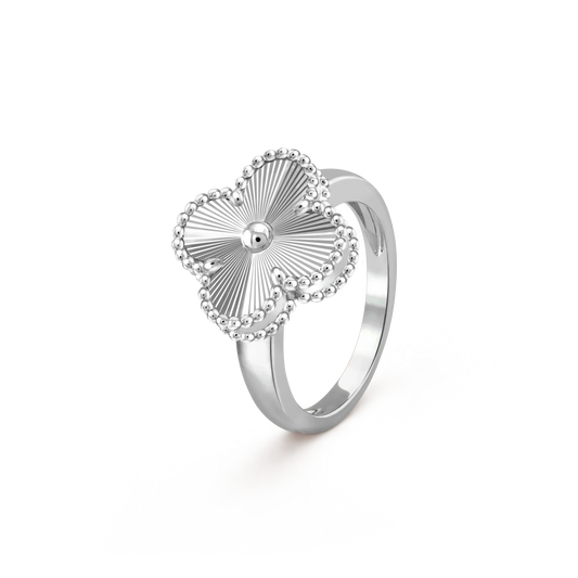 [⭐Mirelle]CLOVER SILVER RING