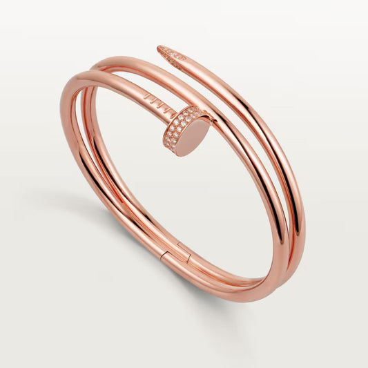 [⭐Mirelle]JUSTE BRACELET 3.5MM DOUBLE ROW DIAMOND