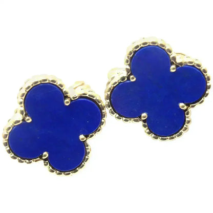 [⭐Mirelle]CLOVER MINI 9.5MM TURQUOISE EARRINGS