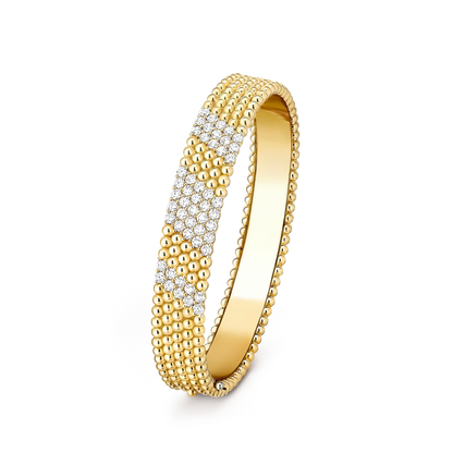 [⭐Mirelle]  FIVE-ROW DIAMOND BRACELET