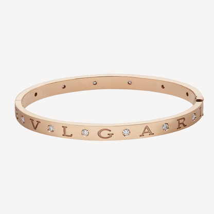 [⭐Mirelle]ZERO 1 PINK GOLD 12 DIAMONDS BRACELET