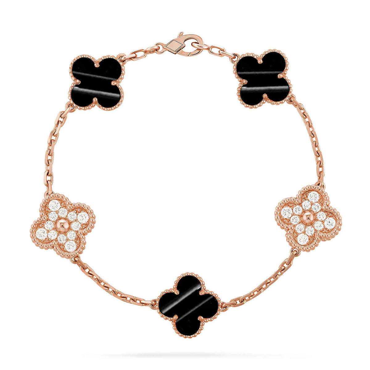 [⭐Mirelle] CLOVER 5 MOTIF PULSAR STONE BRACELET COLLECTION
