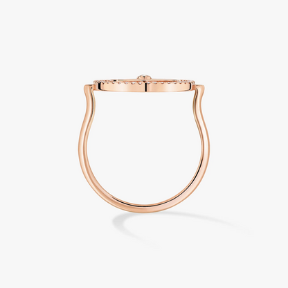 [⭐Mirelle]Demo MOVE PINK GOLD DIAMOND RING