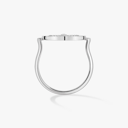 [⭐Mirelle]Demo MOVE PAVED SILVER DIAMOND RING