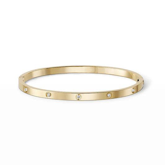 [⭐Mirelle]LOVE BRACELET 3.65MM 10 DIAMONDS