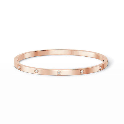 [⭐Mirelle]LOVE BRACELET 3.65MM 10 DIAMONDS