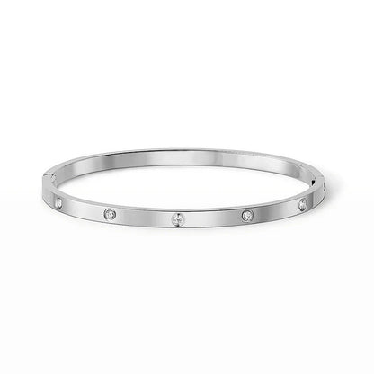 [⭐Mirelle]LOVE BRACELET 3.65MM 10 DIAMONDS