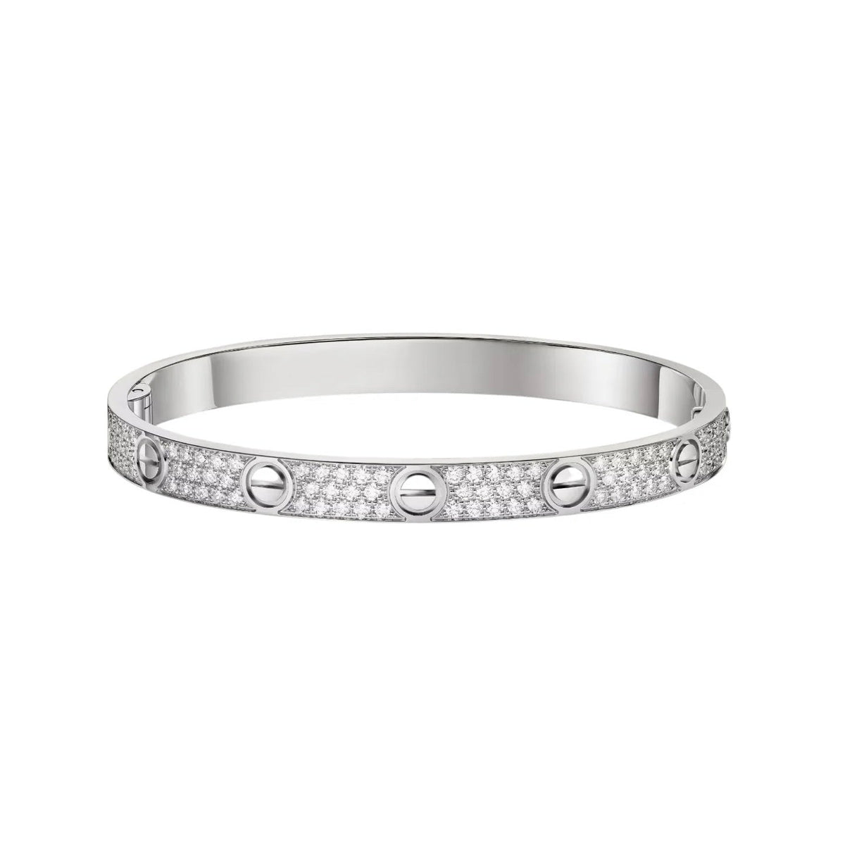 [⭐Mirelle]LOVE BRACELET 6.1MM DIAMOND-PAVED
