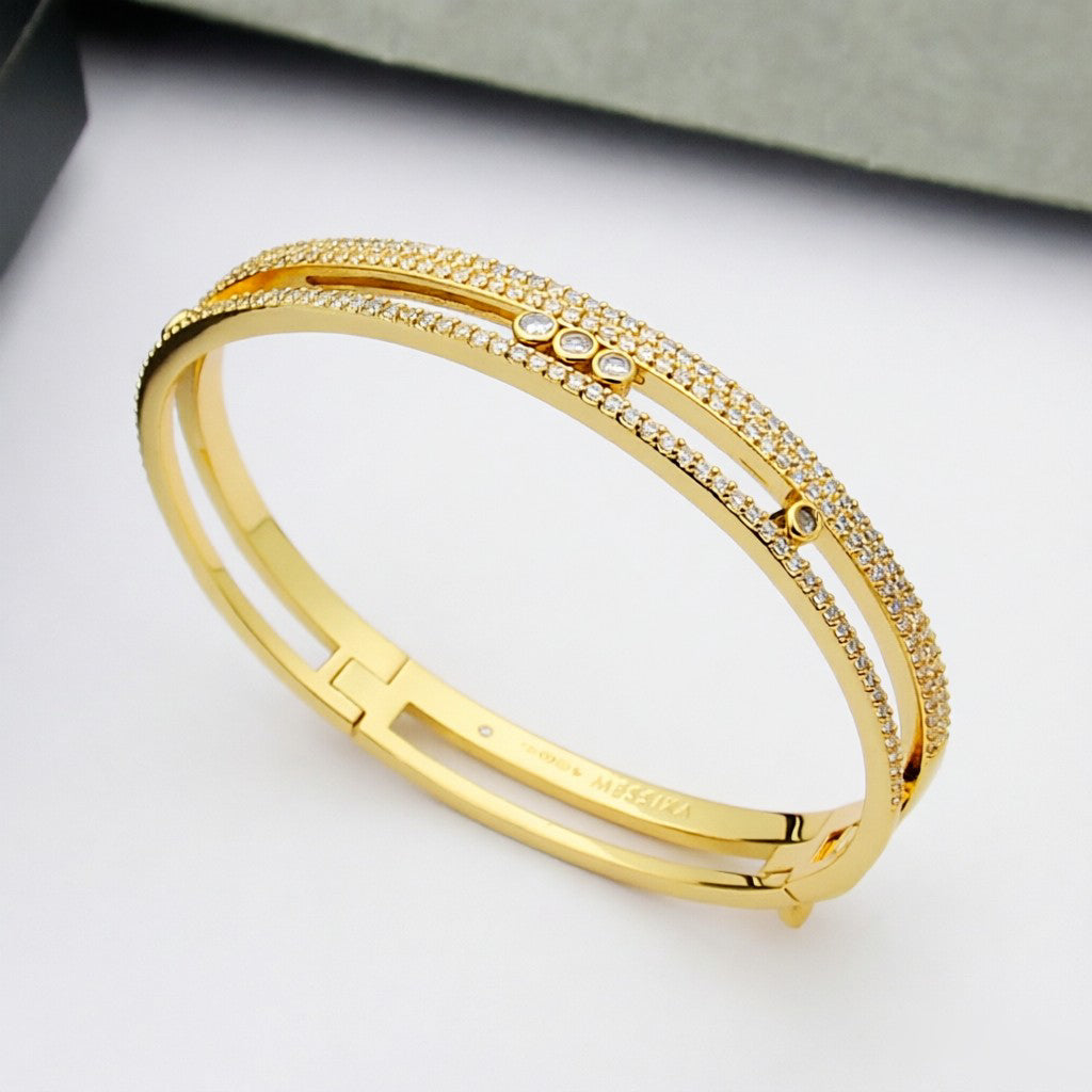 [⭐Mirelle]Move Romane pavé bangle