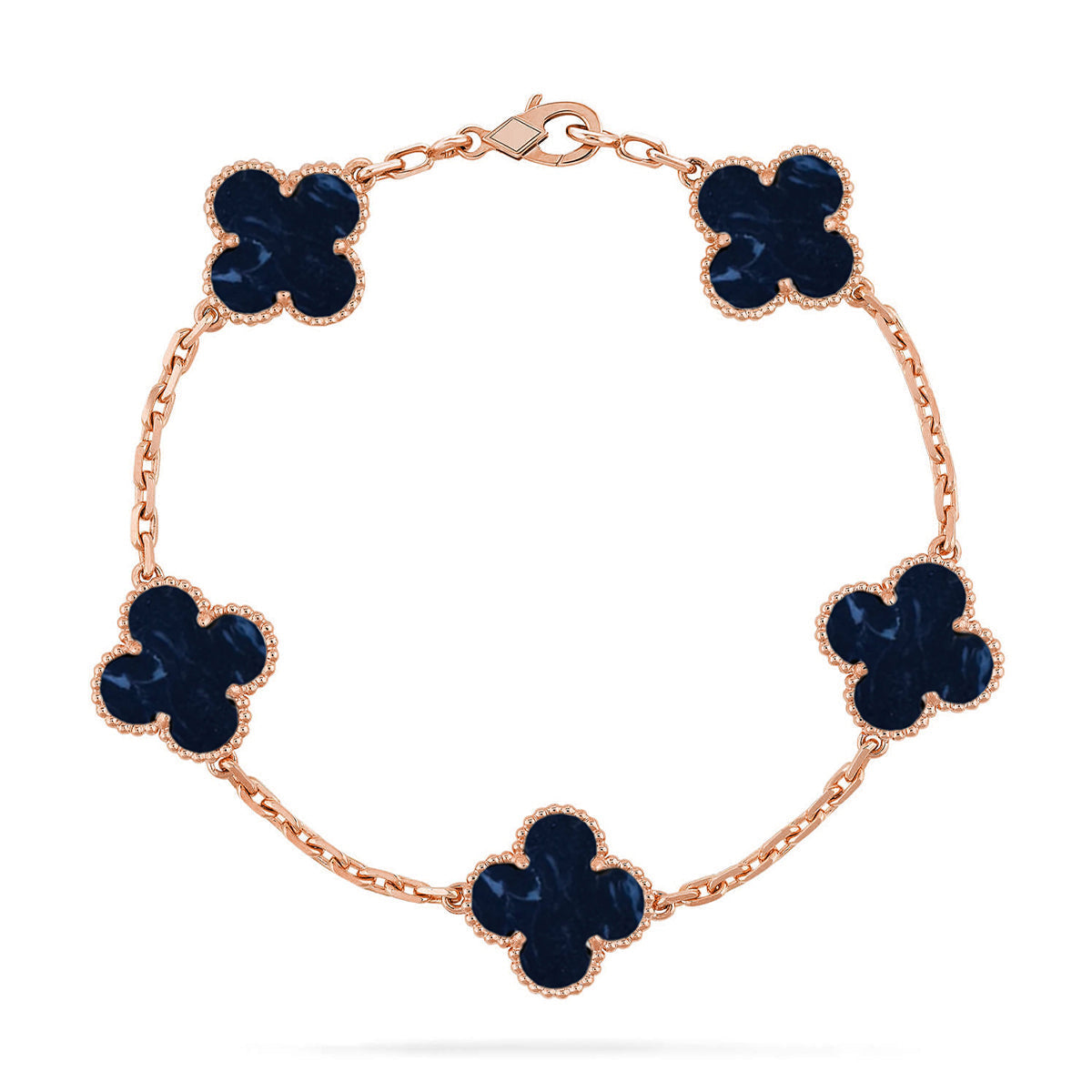 [⭐Mirelle]CLOVER 5 MOTIF PIETERSITE BRACELET COLLECTION