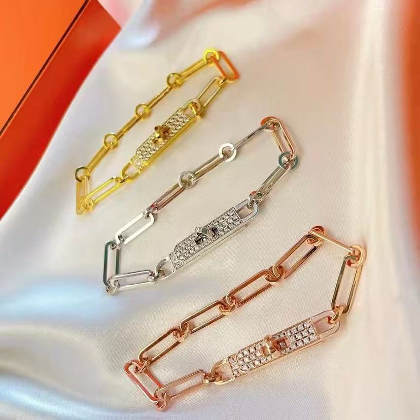 [⭐Mirelle]CHAINE BRACELET SMALL MODEL DIAMOND