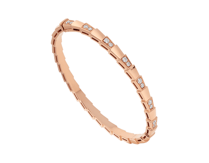[⭐Mirelle]SERPENTI SMALL BRACELET PINK GOLD DIAMOND