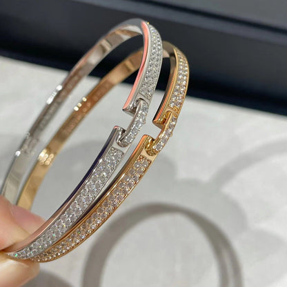 [⭐Mirelle]LIENS VIDENCE DIAMOND PAVED BRACELET