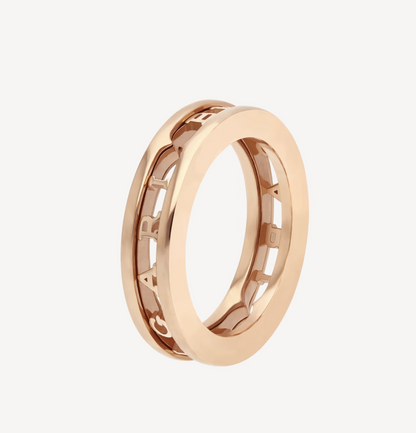 [⭐Mirelle]ZERO 1 ONE-BAND WITH OPENWORK LOGO SPIRAL RING