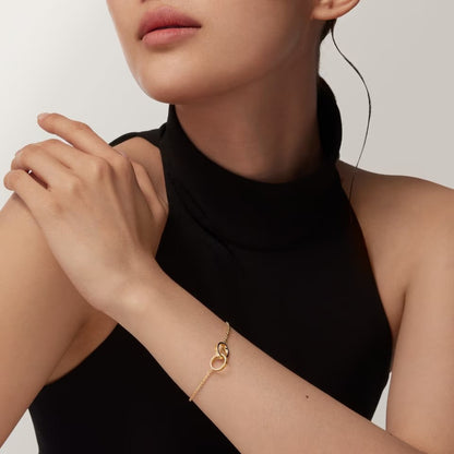 [⭐Mirelle]LOVE BRACELET DOUBLE RING