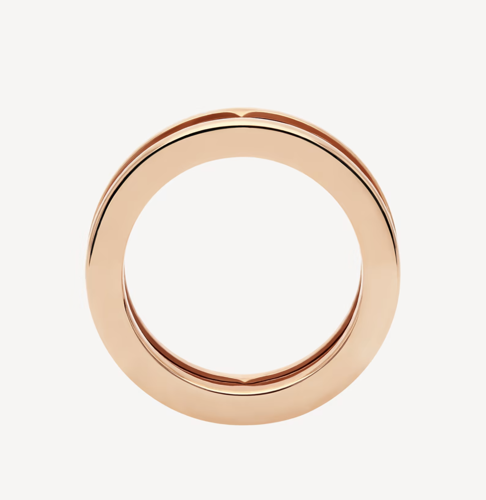 [⭐Mirelle]ZERO 1 ONE-BAND WITH OPENWORK LOGO SPIRAL RING