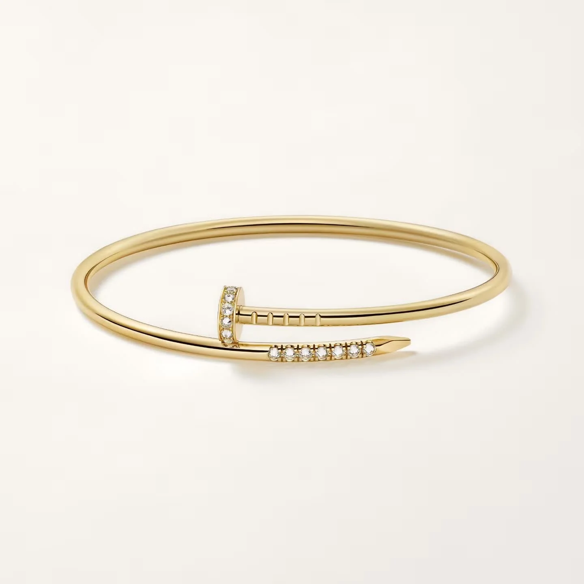 [⭐Mirelle]JUSTE BRACELET 2.5MM DIAMONDS NEW