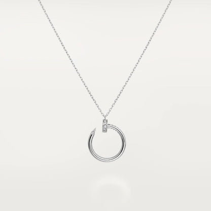 [⭐Mirelle]JUSTE NECKLACE SILVER