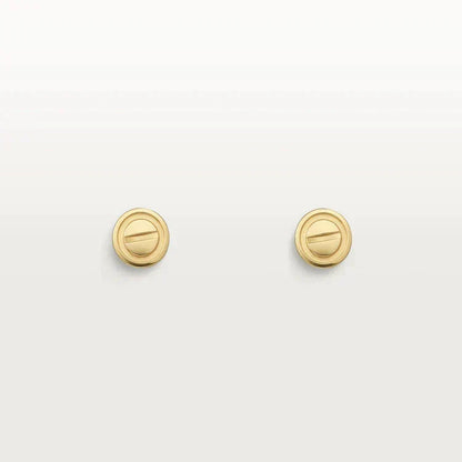 [⭐Mirelle]LOVE EARRINGS GOLD 10MM