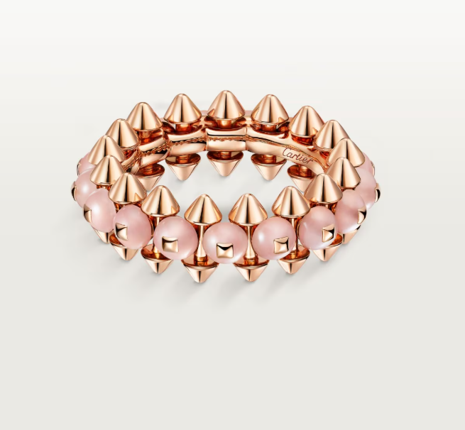 [⭐Mirelle]CLASH ELEGANT ROSE GOLD RING FEATURING NATURAL AGATE