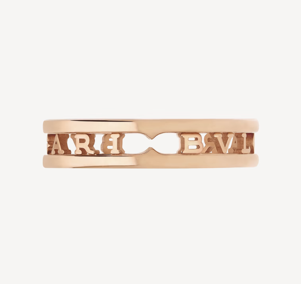 [⭐Mirelle]ZERO 1 ONE-BAND WITH OPENWORK LOGO SPIRAL RING