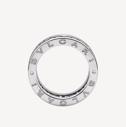 [⭐Mirelle]ZERO 1 WITH PAVED DIAMONDS ON THE SPIRAL RING