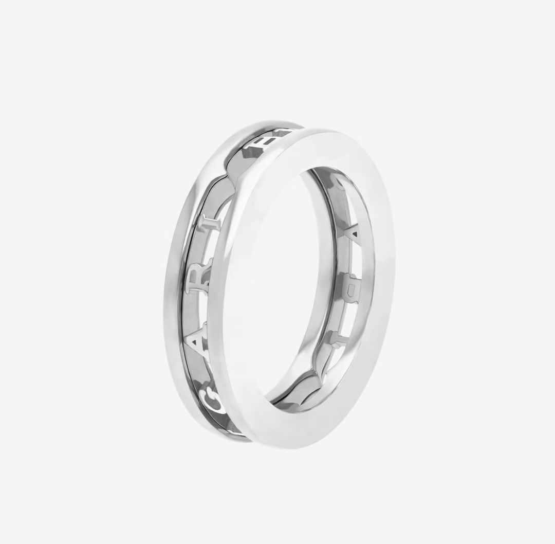 [⭐Mirelle]ZERO 1 ONE-BAND WITH OPENWORK LOGO SPIRAL RING