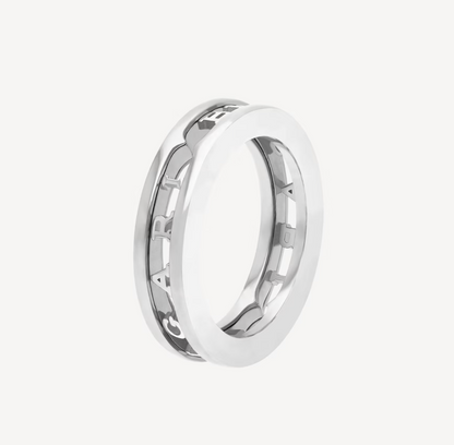 [⭐Mirelle]ZERO 1 ONE-BAND WITH OPENWORK LOGO SPIRAL RING