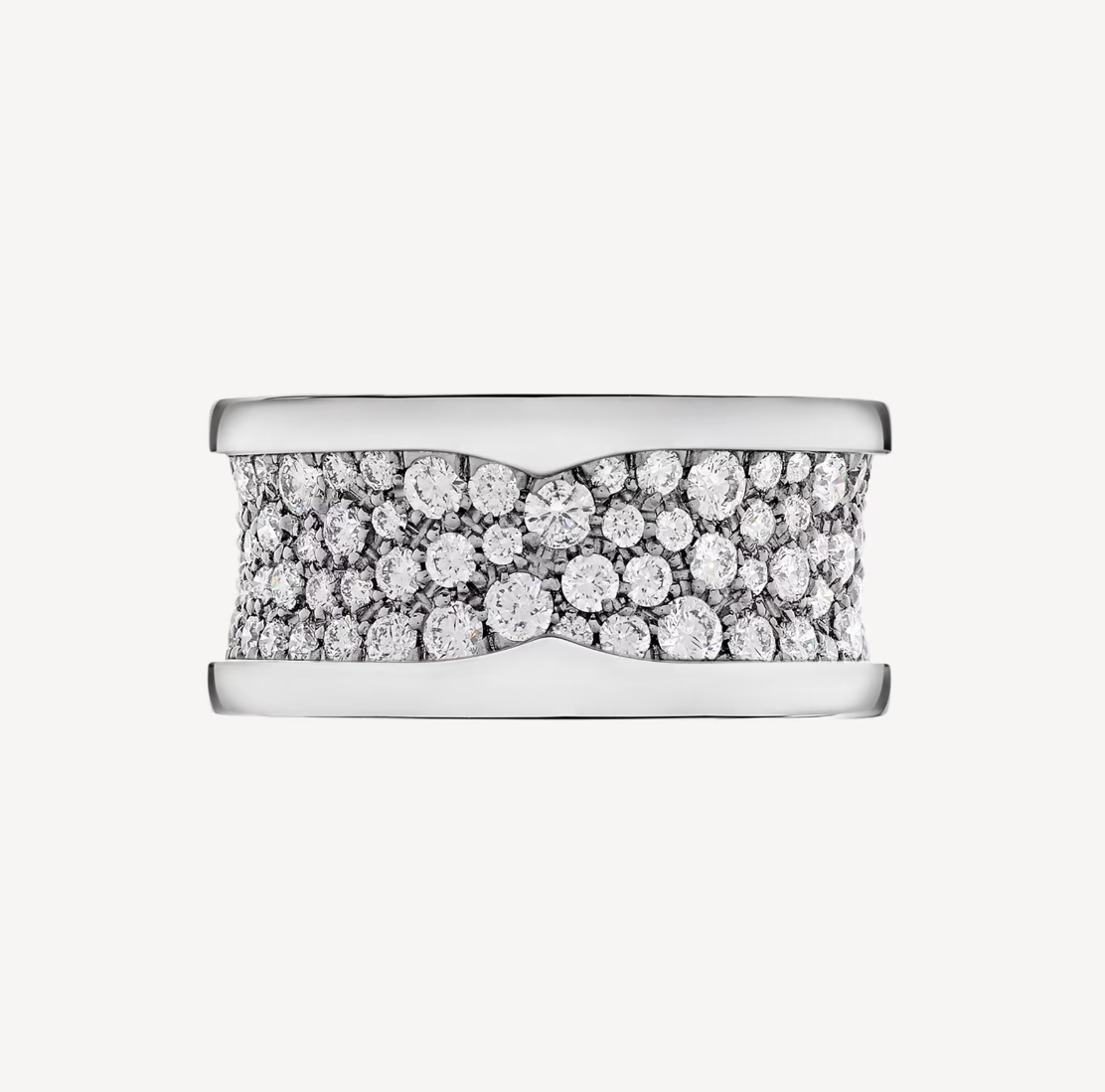 [⭐Mirelle]ZERO 1 WITH PAVED DIAMONDS ON THE SPIRAL RING