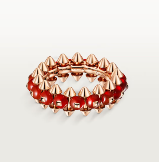 [⭐Mirelle]CLASH ELEGANT ROSE GOLD RING FEATURING NATURAL AGATE