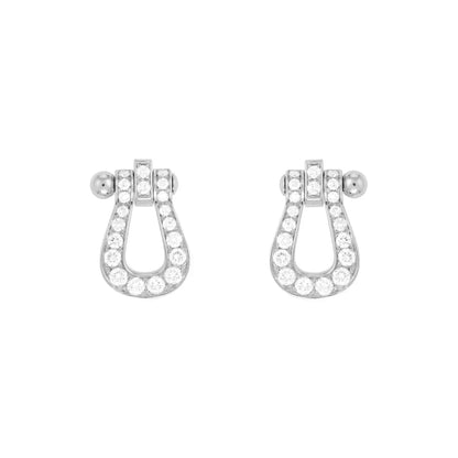 [⭐Mirelle]FORCE 10 FULL DIAMOND STUD EARRINGS MINI MODEL