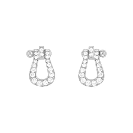[⭐Mirelle]FORCE 10 FULL DIAMOND STUD EARRINGS MINI MODEL