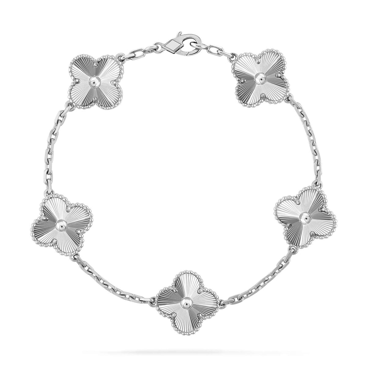 [⭐Mirelle] CLOVER 5 MOTIF LASER BRACELET COLLECTION