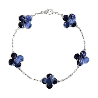[⭐Mirelle]CLOVER 5 MOTIF PIETERSITE BRACELET COLLECTION