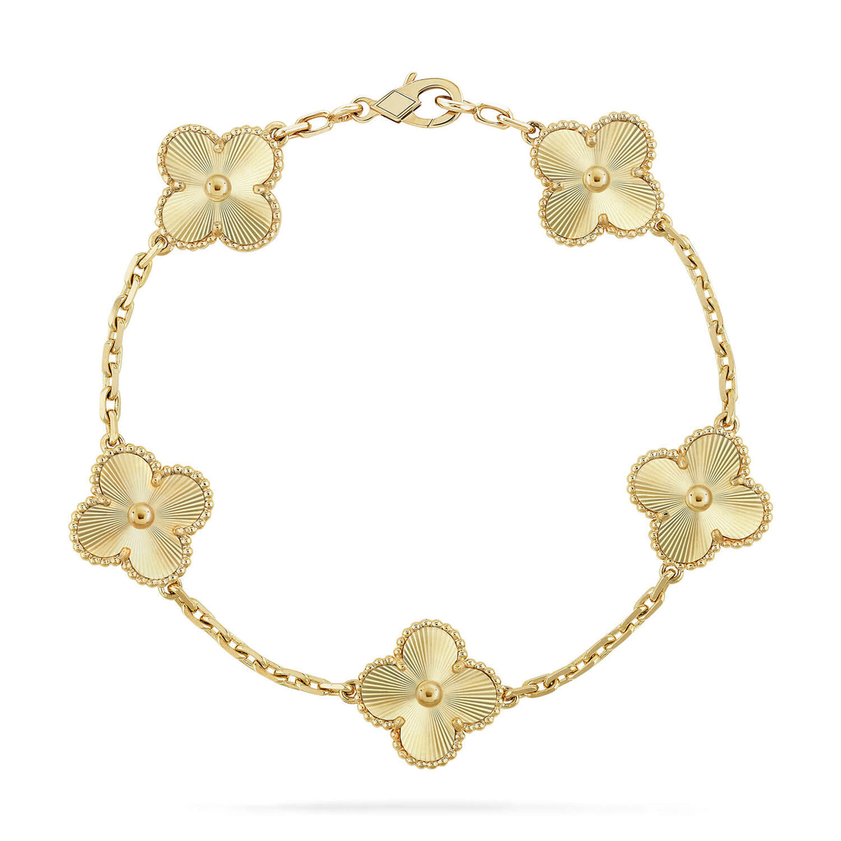 [⭐Mirelle] CLOVER 5 MOTIF LASER BRACELET COLLECTION