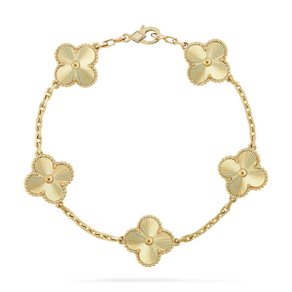 [⭐Mirelle] CLOVER 5 MOTIF LASER BRACELET COLLECTION