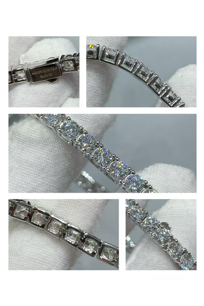 [⭐Mirelle jewelrys]TENNIS BRACELET WITH FULL DIAMOND SETTING