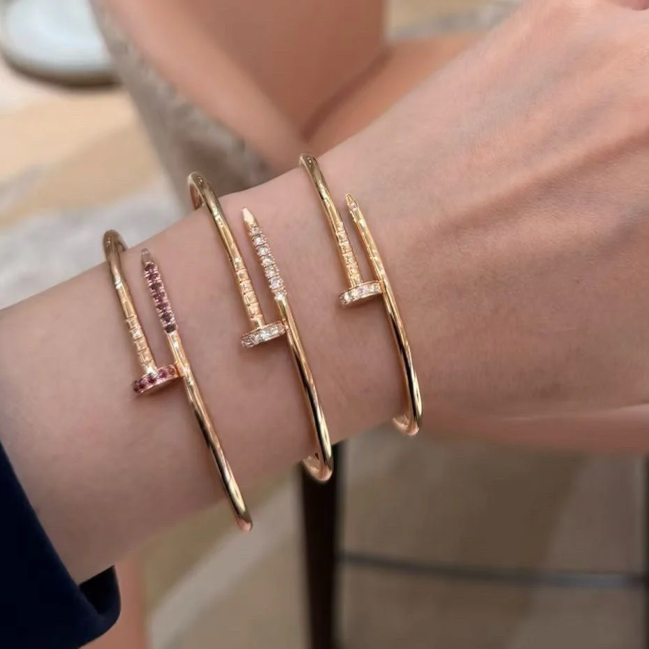 [⭐Mirelle]JUSTE BRACELET 2.5MM DIAMONDS NEW