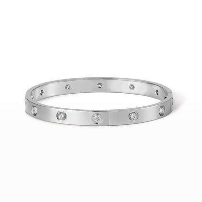 [⭐Mirelle]LOVE BRACELET 6.1MM 10 DIAMONDS