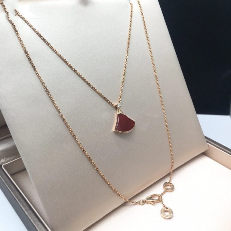 [⭐Mirelle]DREAM NECKLACE CARNELIAN 1 DIAMOND