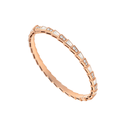 [⭐Mirelle]SERPENTI BRACELET PINK GOLD MOP DIAMOND