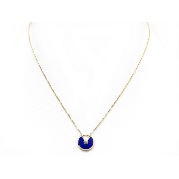 [⭐Mirelle]AMULETTE ROSE GOLD AGATE NECKLACE
