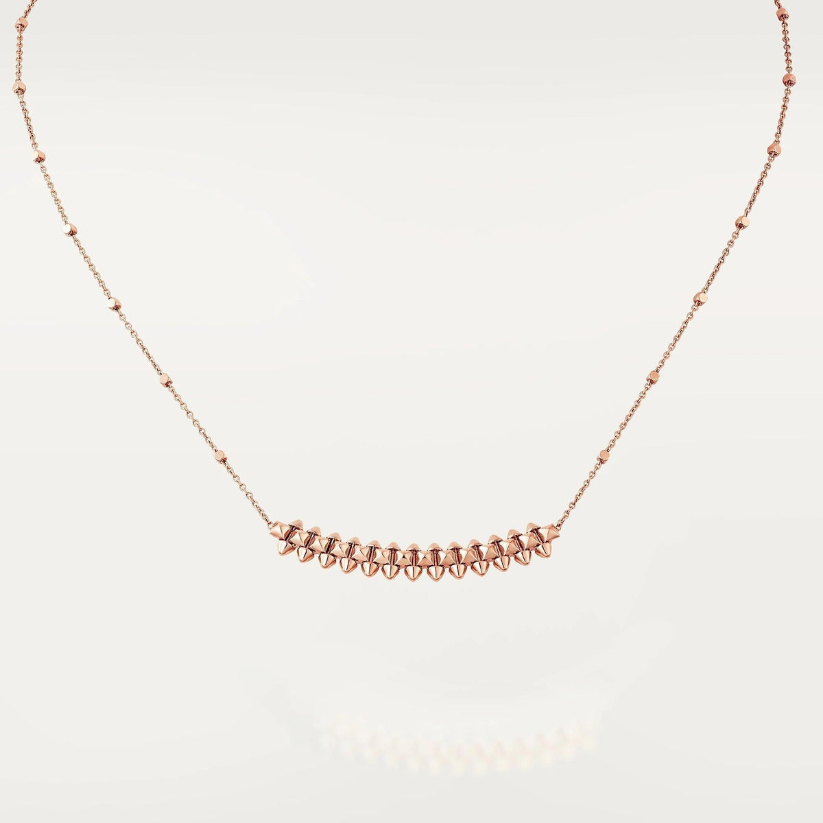 [⭐Mirelle]CLASH PINK GOLD NECKLACE